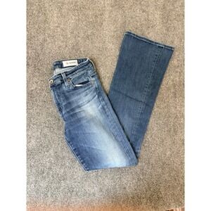 AG Adriano Goldschmied The Angel Bootcut Jeans Medium Wash Blue 28x32